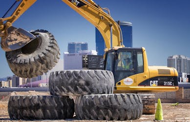 Big Dig Excavator experience in Las Vegas